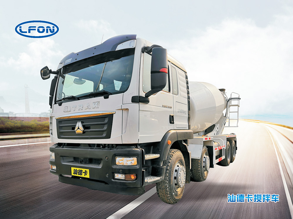 10-12方混凝土攪拌罐車(汕德?tīng)?